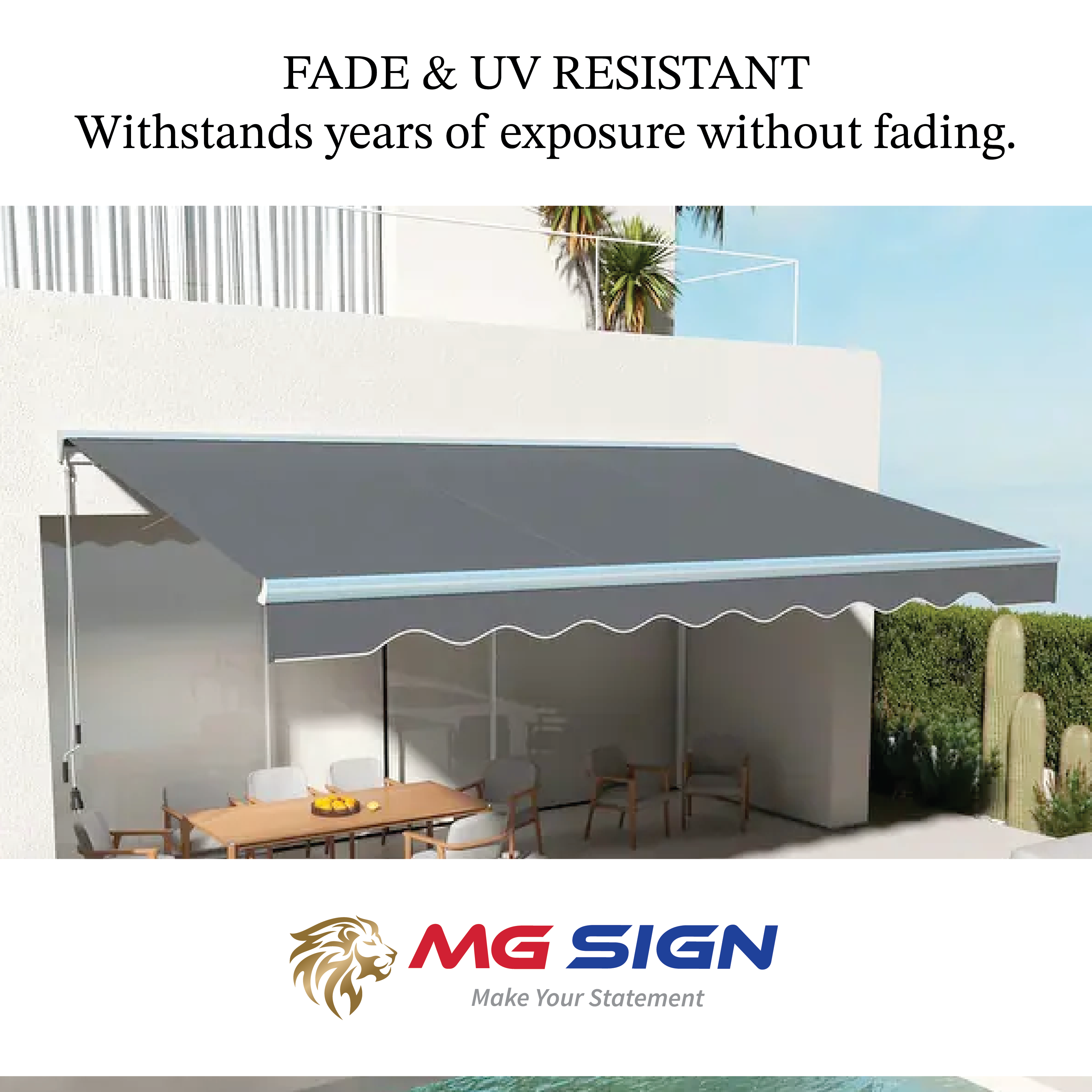 Baycrest Sky Sunbrella Shade SKU 4992-0000