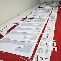 Awning Cut Out letters Awning Cut Out letters