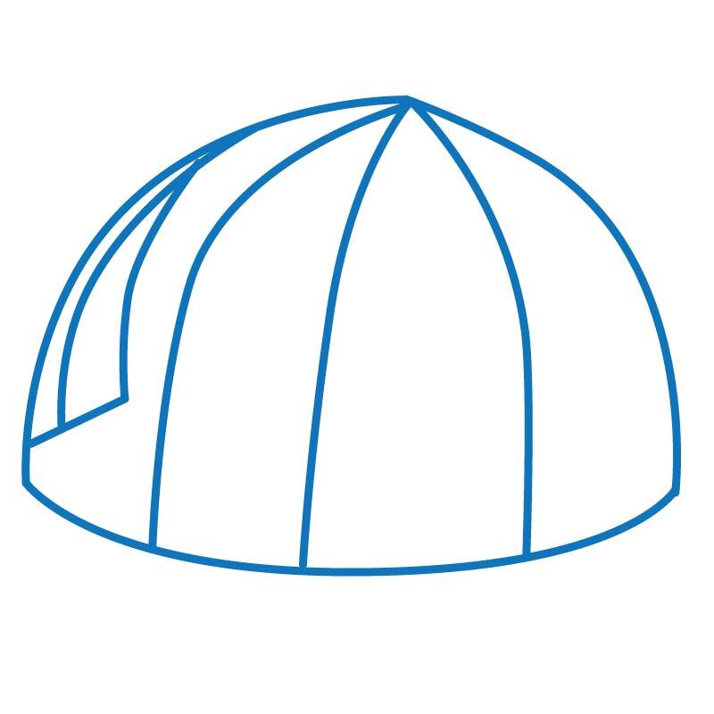 004 Dome Globe Awning (Frame only) 004 Dome Globe Awning (Frame only)