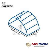 011 Marquee Awning (Frame only) 011 Marquee Awning (Frame only)