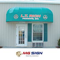 014 Waterfall Awning With Globed Ends (Frame only) 014 Waterfall Awning With Globed Ends (Frame only)