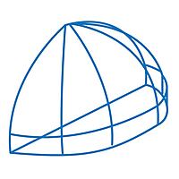 015 Globe Dome Awning With Signband Panel (Frame only)
