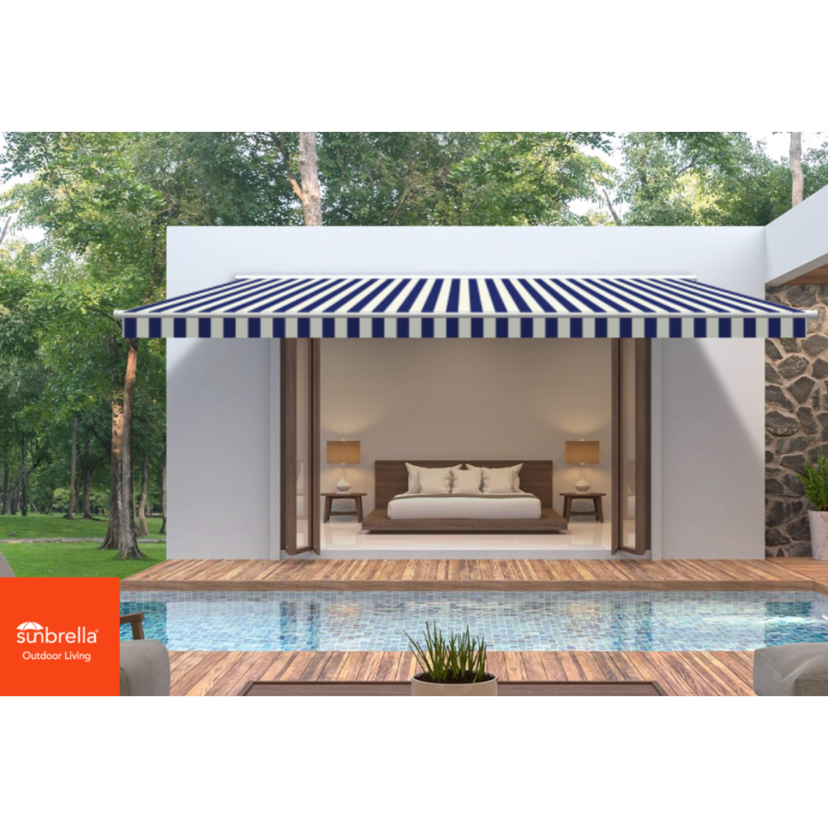 Beaufort Captain Navy Sunbrella Shade SKU 4708-0000 Beaufort Captain Navy Sunbrella Shade SKU 4708-0000