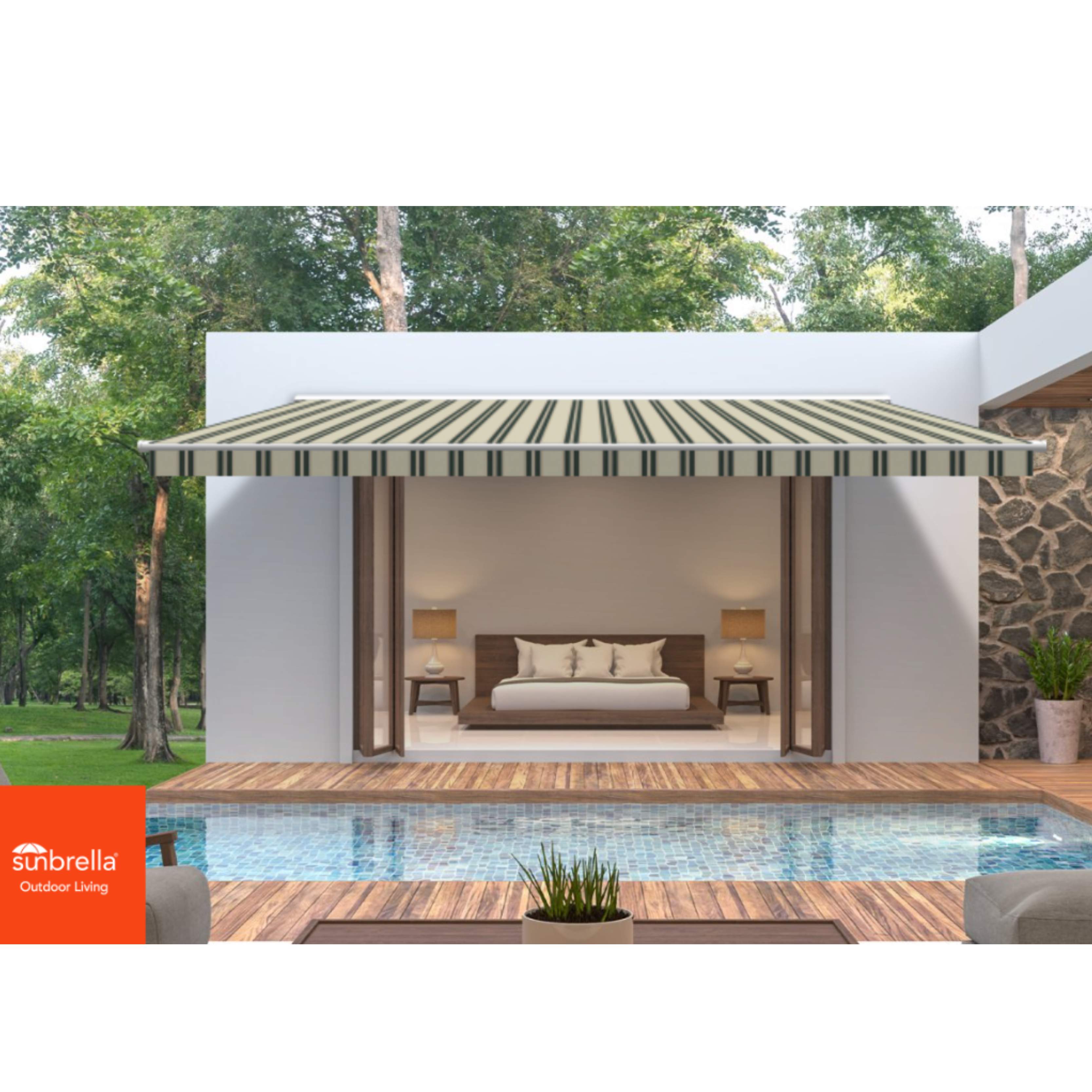 Black Forest Fancy Sunbrella Shade SKU 4923-0000 Black Forest Fancy Sunbrella Shade SKU 4923-0000