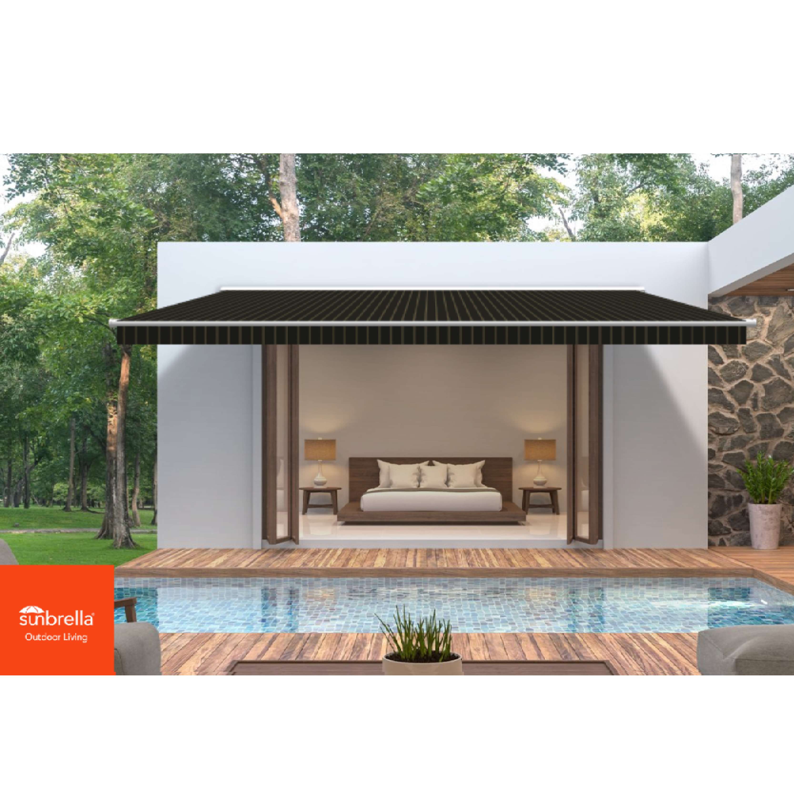 Cooper Black Sunbrella Shade SKU 4988-0000 Cooper Black Sunbrella Shade SKU 4988-0000